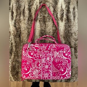 Vera Bradley Pink Laptop Carrier